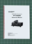 Yaesu FT-450D Owners Manual Guide Instructions 123 Pages Usa Made. Fixed Price $19.95.