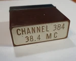FT-241 Radio Crystal .093 Pins 38.4 Mc Western Electric Channel 384. Fixed Price $7.99.