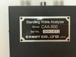 Comet CAA-500 Swr & Impedance Meter 1.8-500MHZ Cross-needle Broadband Display. Fixed Price $376.89.