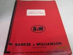 B&w L-1000-A Barker Williamson Grounded Grid Linear Amplier Ham Radio. Fixed Price $27.00.