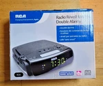 Rca Am/fm Radio Dual Wake Alarm Clock - Nib. Fixed Price $20.00.
