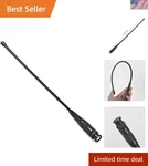 Vhf/uhf 2M/70CM Antenna -771N Bnc Handheld Radio For Icom V8.... Fixed Price $23.99.