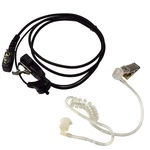 Hands Free Headset With Acoustic Tube Earpiece & Ptt Mic For Icom Radio Devices. Fixed Price $12.45.