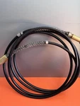 Teledyne Thermatics Coaxial Cable M17/074-RG213 MIL-C-17 W/connector 6 Ft.. Fixed Price $50.00.