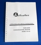 Hallicrafters SX-122 Receiver Manual Reprint Service Operating Instructions Ham. Fixed Price $11.02.