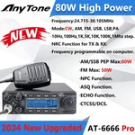 Anytone AT-6666PRO 10METER Cbmobile Radiofor TRUCKERS,80W Ham Transceiver. Fixed Price $269.69.