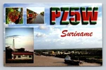 Ham Radio Qsl PZ5W Suriname 2016 Icom Yaesu Elecraft Antennas. Fixed Price $15.99.
