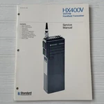 Standard Communications HX400V Vhf Fm Handheld Transceiver Service Manual. Fixed Price $10.00.