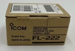 Icom FL-222 Ssb Narrow Filter 455KHZ For IC-756PRO IC-775 Etc. Clean Tested. Fixed Price $149.00.