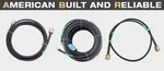 Abr 25400F-PL-100 100FT RG8 Coax Jumper W/ PL259 Ends. Fixed Price $262.95.