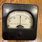 D.c. Analog Meter Western Electric 0-50 Milliamperes, Vintage. Fixed Price $15.00.