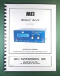 Mfj 495 Memory Keyer Instruction Manual: W/clear Protective Covers!. Fixed Price $23.00.