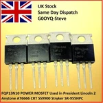 FQP13N10 Power Mosfet Used Pres Lincoln 2 Anytone AT6666 SS9900 SR-955HPC. Fixed Price $20.37.