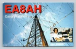 Ham Radio Qsl EA8AH Canary Island Spain 1999 Acom 2000A Hf Amplifier. Fixed Price $16.99.
