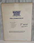 Heathkit Continuing Education Final Examination EE-3101 Pk-test 1975. Fixed Price $27.00.