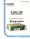 Harris R-2368 (RF-590A) Receiver Technical Manual 54 11X17" Diagram Pages. Fixed Price $34.95.