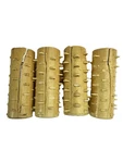 Of 4 Vintage Hairsetter Replacement Rollers Metal Core Floral For F2HCD1. Fixed Price $12.74.
