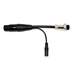3-PIN Xlr Condenser Mic To 8 Round Adapter HS-03F For Yaesu/ten-tec/flex. Fixed Price $18.99.