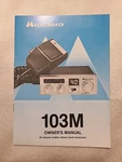 Vintage Nos Midland 103M 40-CHANNEL Cb Radio Owners Manual Instruction Booklet. Fixed Price $24.99.