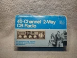 Realistic TRC-473 (21-1537) Cb Radio Brand New Not Used/tested W/ Mic & Hardware. Fixed Price $79.98.