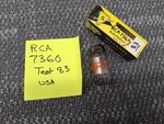 Rca 7360 Vacuum Tube. Fixed Price $21.99.