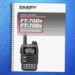 Yaesu FT-70DR FT-70DE Transceiver Advance Manual Operation, Tough Binding. Fixed Price $17.26.