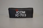 Icom IC-703 Signature Series Ham Radio Amateur Dust Cover. Fixed Price $32.00.