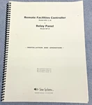 Sine Systems Remote Facilities Controller RFC-1/B And Relay RP-8 Manual. Fixed Price $19.95.