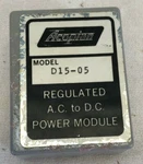 Acopian Electronic Power Supply Module D15-05 Regulated To Dc. Fixed Price $49.99.