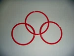 Heathkit SB100 SB101 SB102 HW100 HW101 Silicone Rubber Belt Ring Set -free Ship. Fixed Price $10.00.