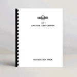 Collins 32V-2 Instruction Manual W Schematics. Fixed Price $19.00.