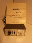 Kris Inc Swr & Field Strength Meter With Box And Instructions 823-126. Fixed Price $16.00.