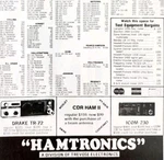 1975 Hamtronics Radio Retail Trevose Penn Advertisement Electronics DWLL13. Fixed Price $14.99.