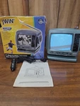 Jwin JV-TV1010 5" Inch Black And White & Am/fm Radio Receiver. Fixed Price $29.95.