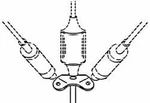 Hustler VP-1 Tri-band Adapter For MO-1, MO-2, MO-3, MO-4. Fixed Price $19.95.