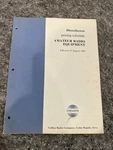 Collins Amateur Ham Radio Equipment Pricing Schedule Catalog 1966 S-line. Fixed Price $19.99.