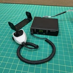 Motorola CM200D AAM01QPC9JA1AN Mobile Radio & Mic Powers On Untested. Fixed Price $179.99.