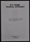 Technical Manual For Yaesu FT-709R. Fixed Price $12.95.