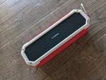 Sakar Bluetooth Red Lifeguard Portable Speaker With Flashlight. Fixed Price $11.95.