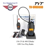 Tyt TH-UV8000D 10W Dual Band Transceiver Ham Two Way Radio With 3600MAH Battery. Fixed Price $59.00.