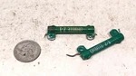 Pair Nice Ohmite Z-1 Rf Choke Coil Inductor / Old Vintage Ham Radio Tube Amp. Fixed Price $9.99.