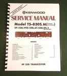Kenwood TS-830S Service Manual: 11" X 17" Foldout Schematics & Plastic Covers!. Fixed Price $26.70.