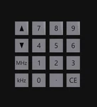16-KEY Replacement Set For Watkins-johnson WJ8611/WJ8711/WJ8711A/WJ8712/HF1000. Fixed Price $46.87.