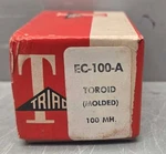 Triad Molded Toroid Model EC-100-A 100MH ++ New. Fixed Price $14.95.
