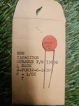 1X 1960'S Sprague Ceramic Disk .02 Uf Capacitor Fender Gibson Guitar Tone. Fixed Price $19.99.