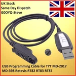 Usb Programming Cable For Tyt MD-2017 MD-398 Retevis RT82 RT83 RT87. Fixed Price $23.17.