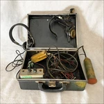 Metro-tel Vintage Telcom Kit With Accessories, Untested, As Is. Fixed Price $85.00.