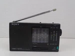 Sony ICF-SW10 12 Bands Fm Mw Lw Portable Receiver Radio No Battery Door Works. Fixed Price $49.25.
