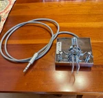 Bencher BY-2 Chrome Iambic Paddle Morse Code Cw Telegraph Key. Fixed Price $115.00.