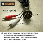 Amp Cable Yaesu FL-2100Z(ALL With Alc And Relay)to FT-101,B,E,F, Z,zd FT-901,2DM. Fixed Price $49.00.